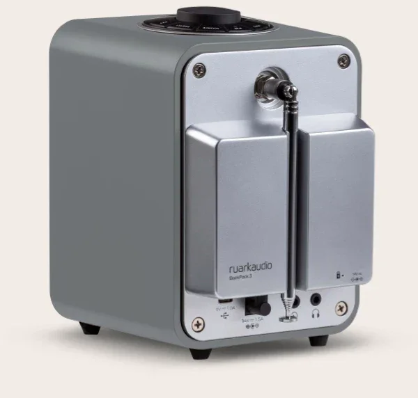 Ruark R1S WiFi Mid Grey Radio wifi da tavolo top di gamma con dab+, internet radio, Spotify connect* ed Amazon music