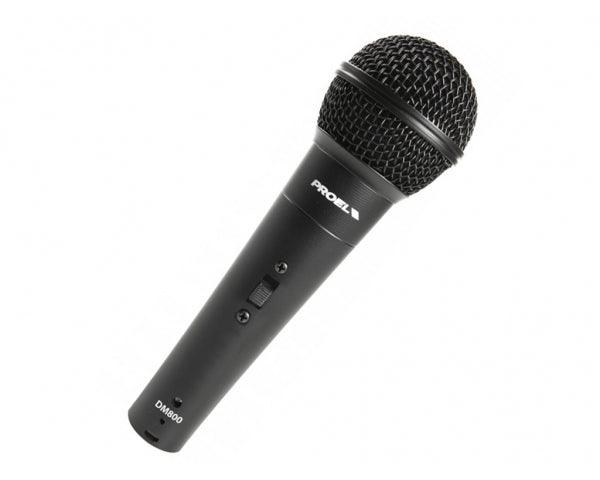 PROEL DM800 MICROFONO DINAMICO CARDIOIDE PER VOCE - TechSoundSystem.com