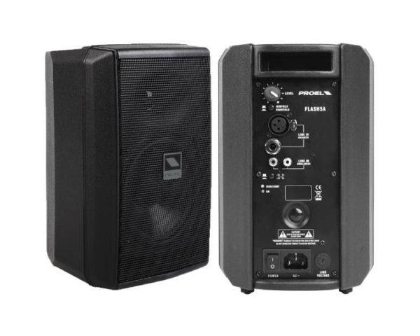 PROEL FLASH5AV2 CASSA ATTIVA BIAMPLIFICATA 200 W - TechSoundSystem.com