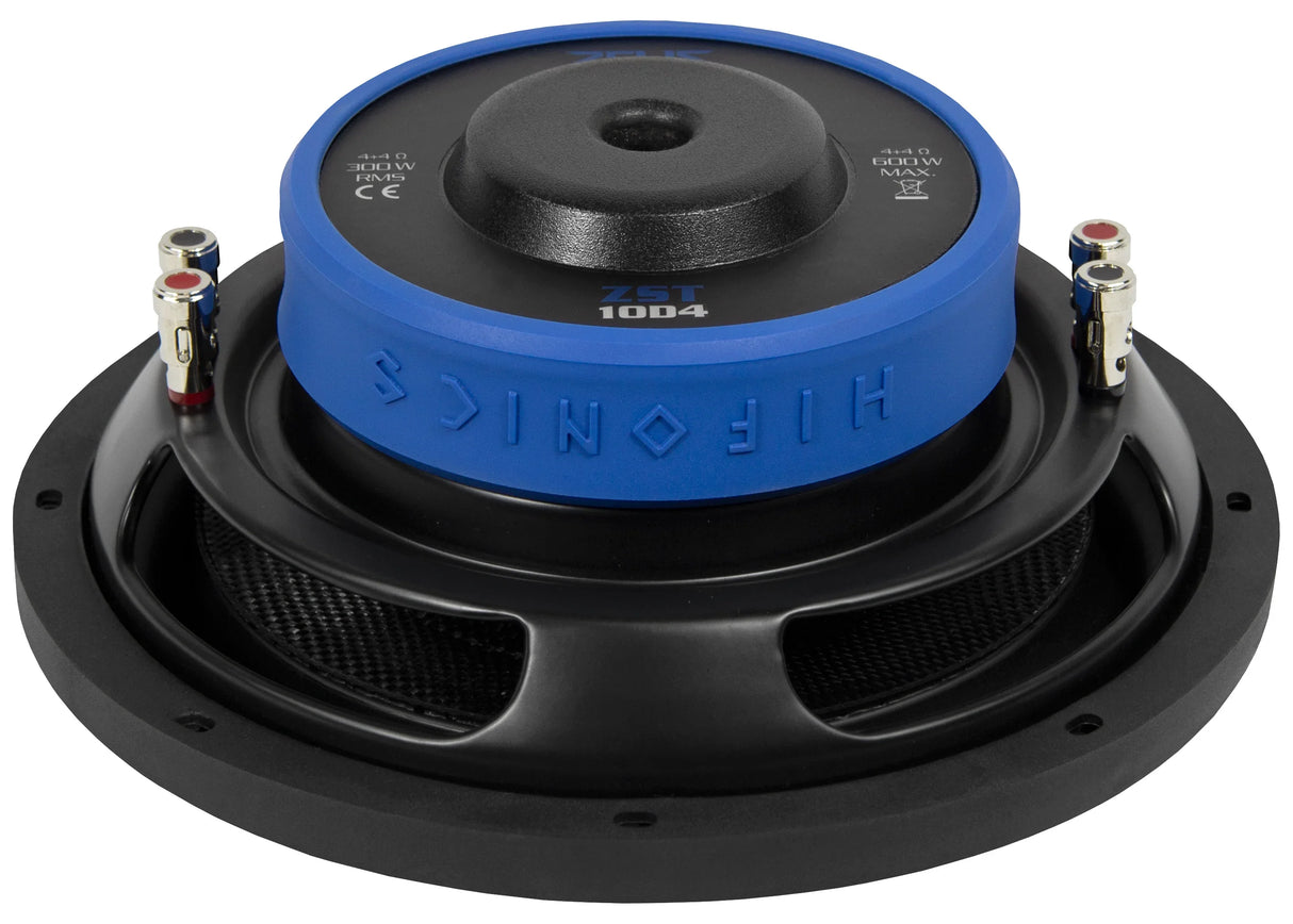 Hifonics ZST10D4 subwoofer da 250mm 4+4 Ohms 600W