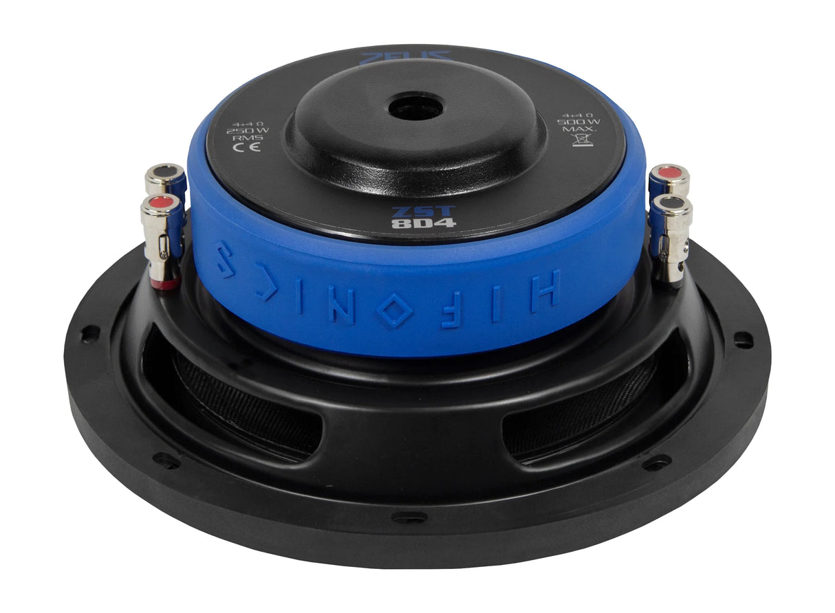 Hifonics ZST8D4 subwoofer da 200mm 4+4 Ohm 500W