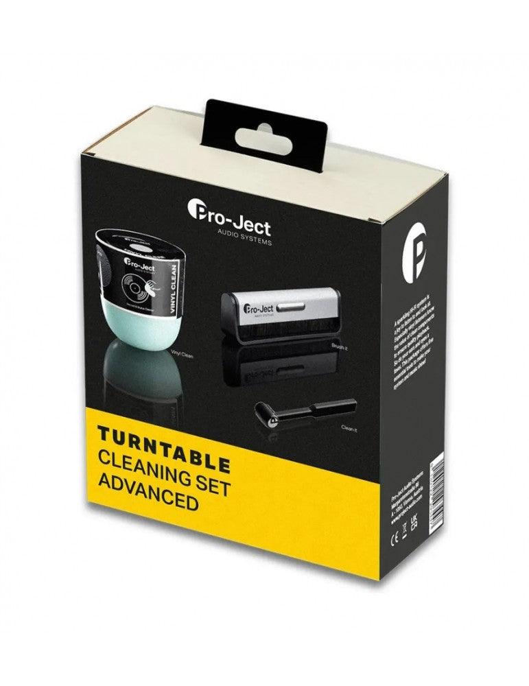 Pro-ject CLEANING SET ADVANCED Set composto dagli accessori: Brush IT, Clean IT e Vinyl Clean - TechSoundSystem.com