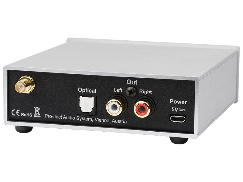 Pro-ject BLUETOOTH BOX S2 Nero Ricevitore senza fili Bluetooth per smartphones e tablet supporta codec aptX o SBC - TechSoundSystem.com