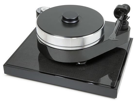 Pro-ject RPM 10 CARBON CADENZA RED giradischi hifi con testina Ortofon cadenza Red, trazione a cinghia, motore separato e base antirisonante Ground IT Carbon - TechSoundSystem.com