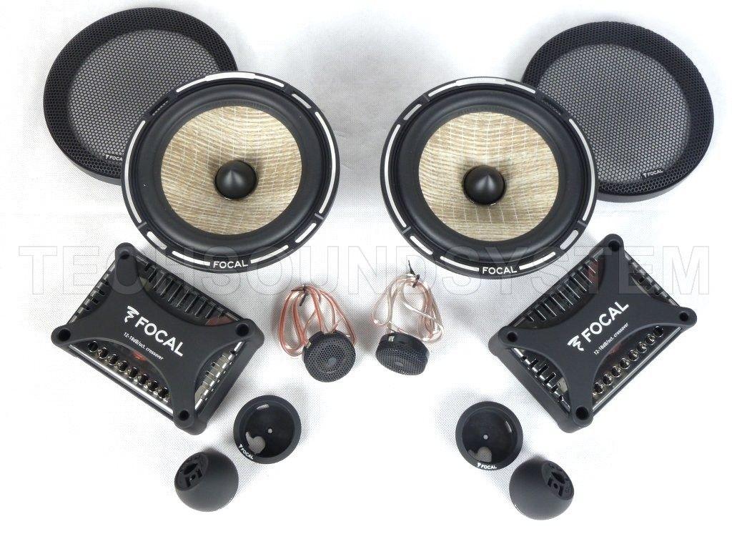 FOCAL PS 165 FXE Flax Evo altoparlanti per auto 2 vie 160W kit completo - TechSoundSystem.com