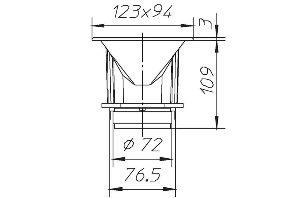 Ciare PT252 Horn Tweeter 8 ohm diametro 25 mm, membrana in poliammide, 200 W - TechSoundSystem.com