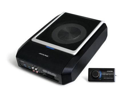 Alpine PWD-X5 subwoofer amplificato sottosedile con DSP a 4 canali - TechSoundSystem.com
