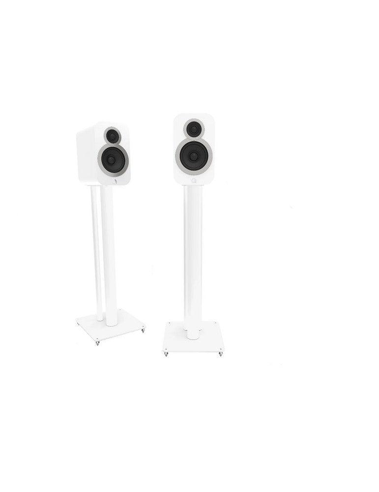 Q Acoustics Q FS50 STANDS WHITE Supporti da pavimento per diffusori da scaffale - TechSoundSystem.com