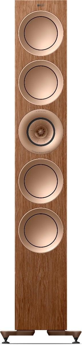 KEF R11 META WALNUT Diffusori da pavimento 3 vie bass reflex, UNI-Q tweeter (COPPIA) - TechSoundSystem.com