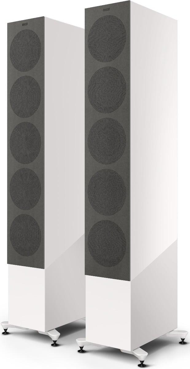 KEF R11 META WHITE Diffusori da pavimento 3 vie bass reflex, UNI-Q tweeter (COPPIA) - TechSoundSystem.com
