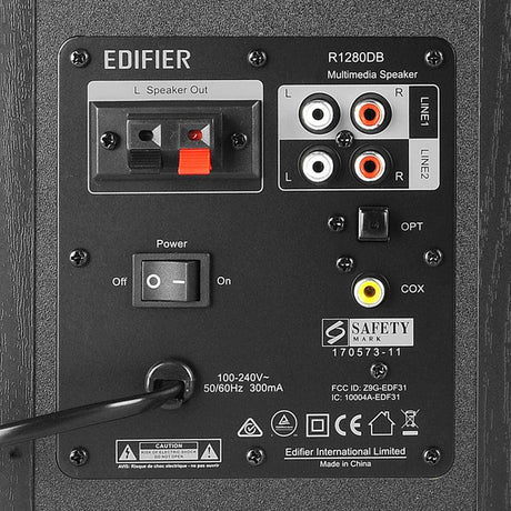 EDIFIER R1280DB Coppia Diffusori Bluetooth 42W RMS - TechSoundSystem.com