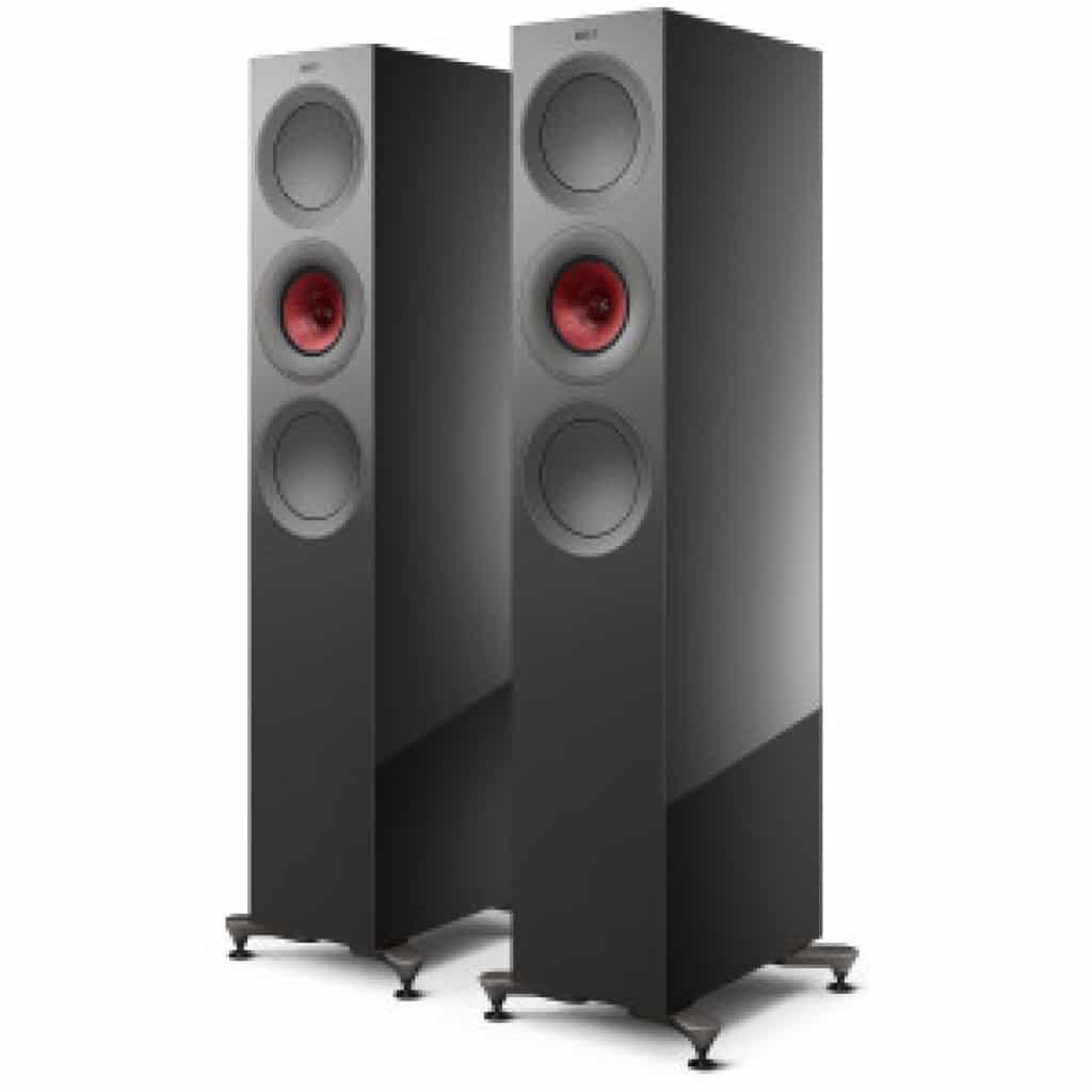KEF R7 META TITANIUM Diffusori da pavimento 3 vie bass reflex, UNI-Q tweeter (COPPIA) - TechSoundSystem.com
