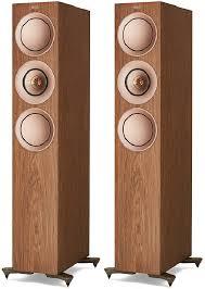 KEF R7 WALNUT coppia diffusori da pavimento 3 Vie Uni-Q HIgh END 250W - TechSoundSystem.com