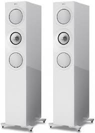 Kef R7 WHITE coppia diffusori da pavimento 3 Vie Uni-Q HIgh END 250W - TechSoundSystem.com