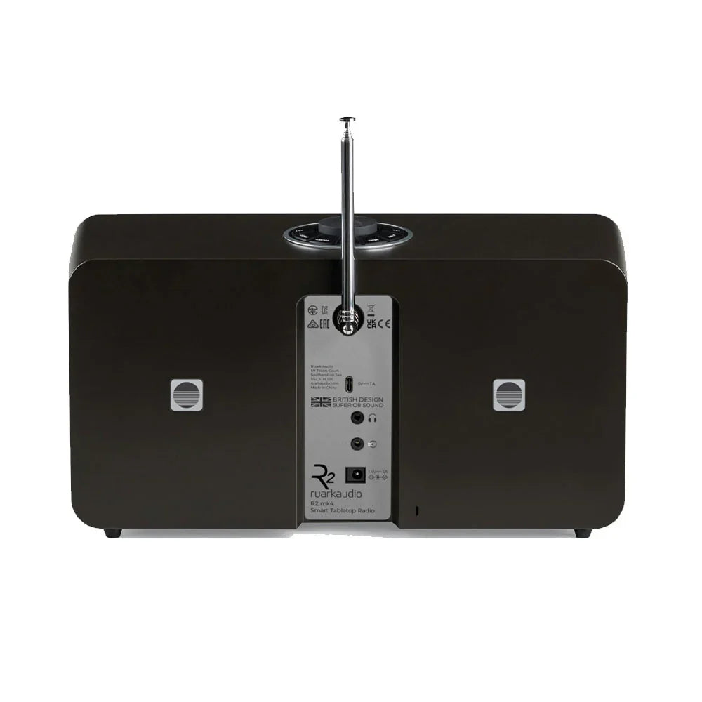 Ruark R2 MK4 Radio dab/dab+, FM con RSD e Radio internet, Bluetooth, Wi-Fi, Spotify connect, Deezer, Amazon music