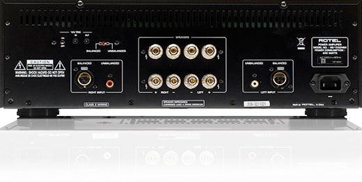 Rotel RB-1552 MKII SILVER Finale di potenza stereo da 120+120 W RMS su 8 ohm, circuitazione dual mono - TechSoundSystem.com