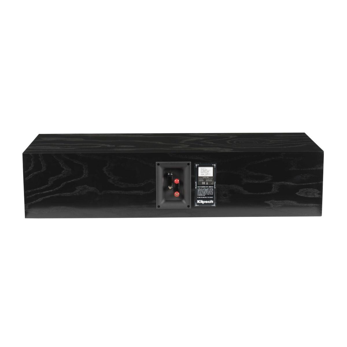 Klipsch RC-64 III BLACK ASH diffusore per canale centrale a 2 vie e mezzo serie reference premium da 800W - TechSoundSystem.com