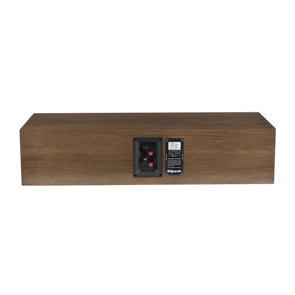 Klipsch RC-64 III WALNUT diffusore per canale centrale a 2 vie e mezzo serie reference premium da 800W - TechSoundSystem.com