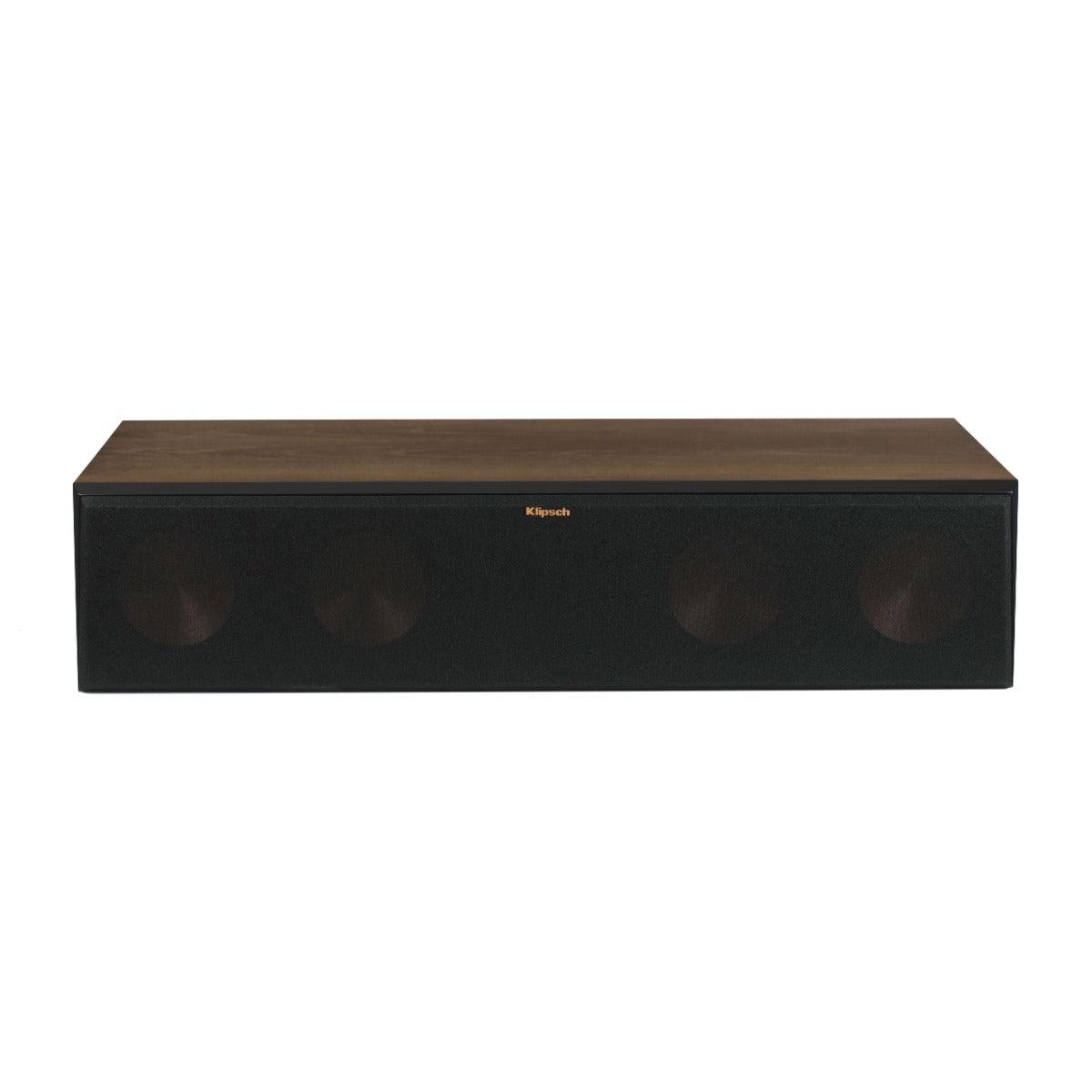 Klipsch RC-64 III WALNUT diffusore per canale centrale a 2 vie e mezzo serie reference premium da 800W - TechSoundSystem.com