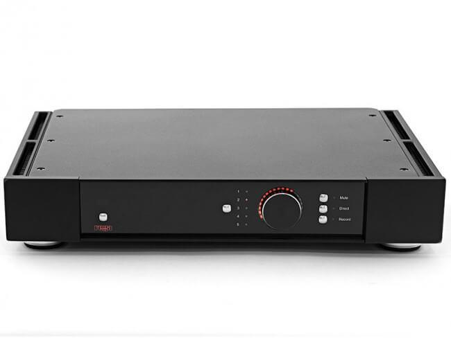 Rega Elicit R amplificatore integrato nero 2x105W con telecomando Solaris e stadio phono MM - TechSoundSystem.com