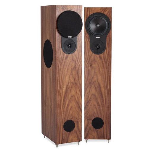 Rega RX3 diffusori da pavimento Ciliegio COPPIA a 2,5 vie reflex frontale bass driver laterale - TechSoundSystem.com