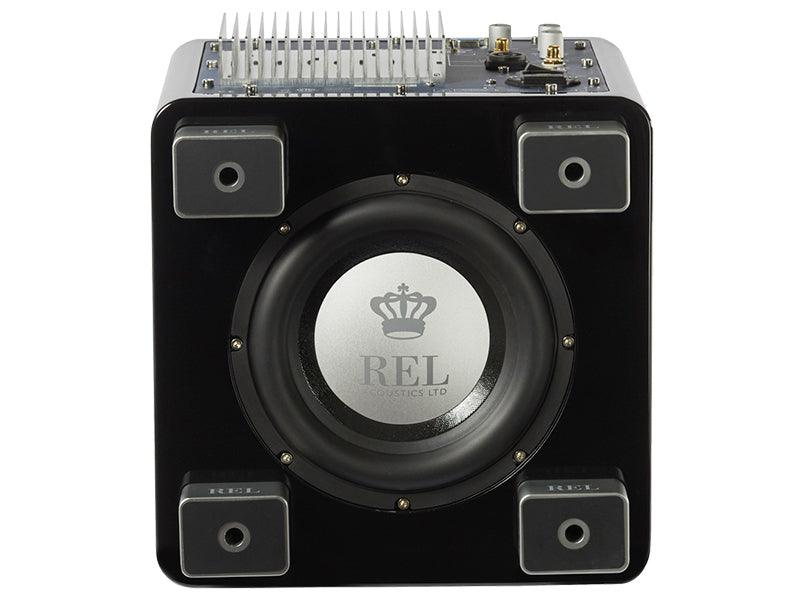 REL Acoustics T/5x Subwoofer amplificato classe A/B predisposto wireless. Woofer da 20cm da 125W - TechSoundSystem.com