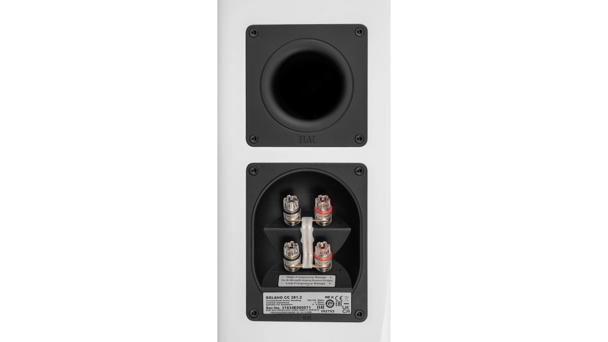 ELAC Solano 2.0 CC281.2 diffusore centrale 2.5 vie 6” 160W