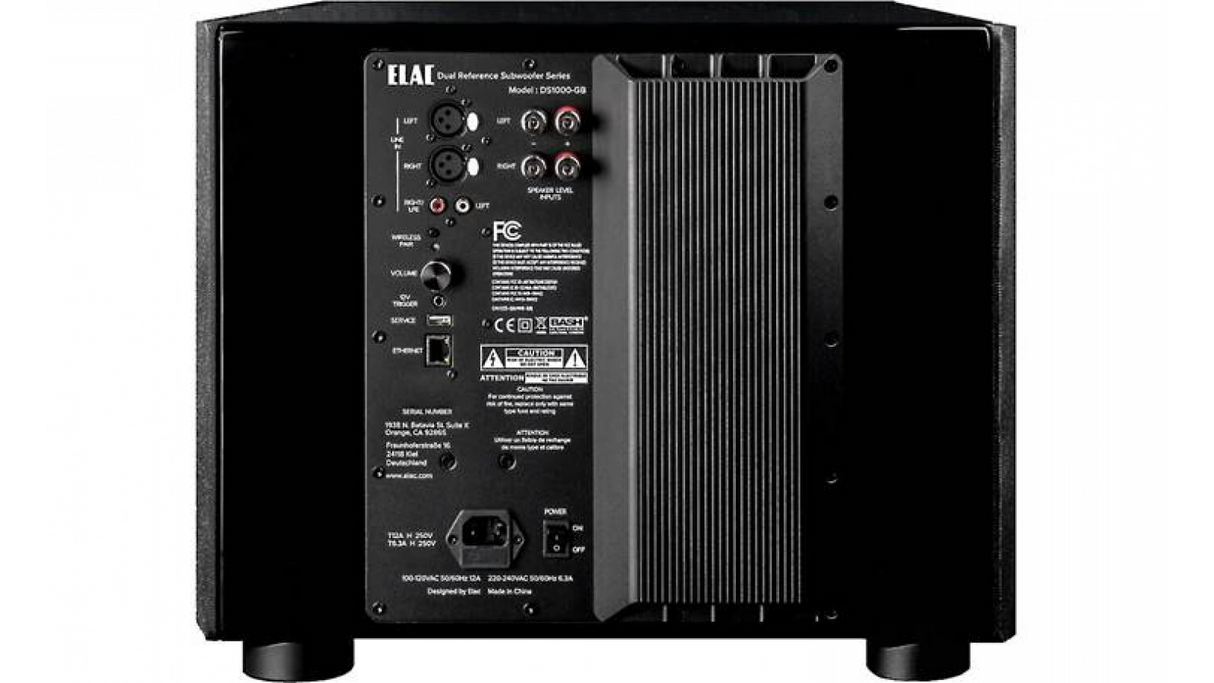 ELAC Varro DS1000-GB subwoofer attivo sigillato dual 10” 2000W