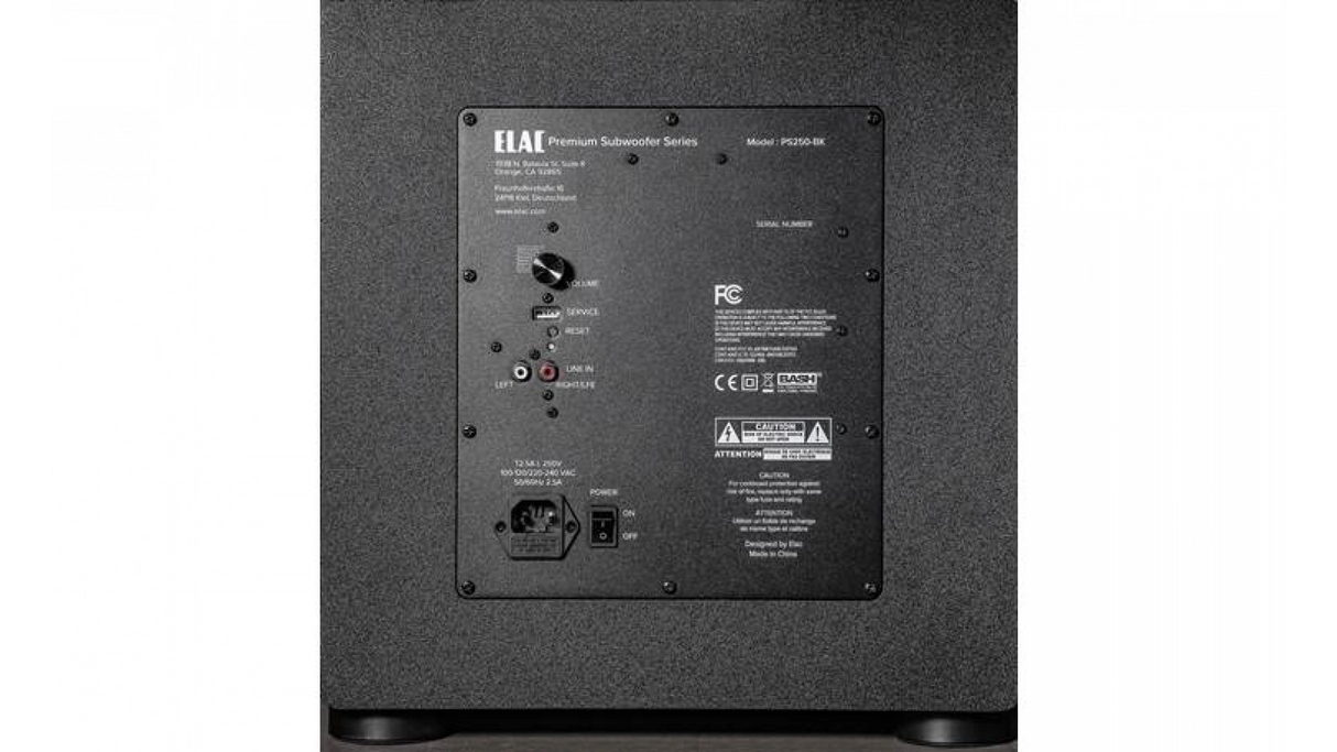 ELAC Varro PS250 subwoofer attivo bass reflex 10” 500W