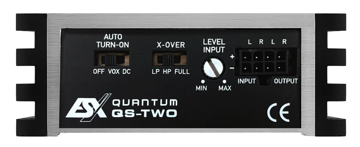 ESX QS-TWO-ISO amplificatore digitale nano plug and play a 2 canali Classe D
