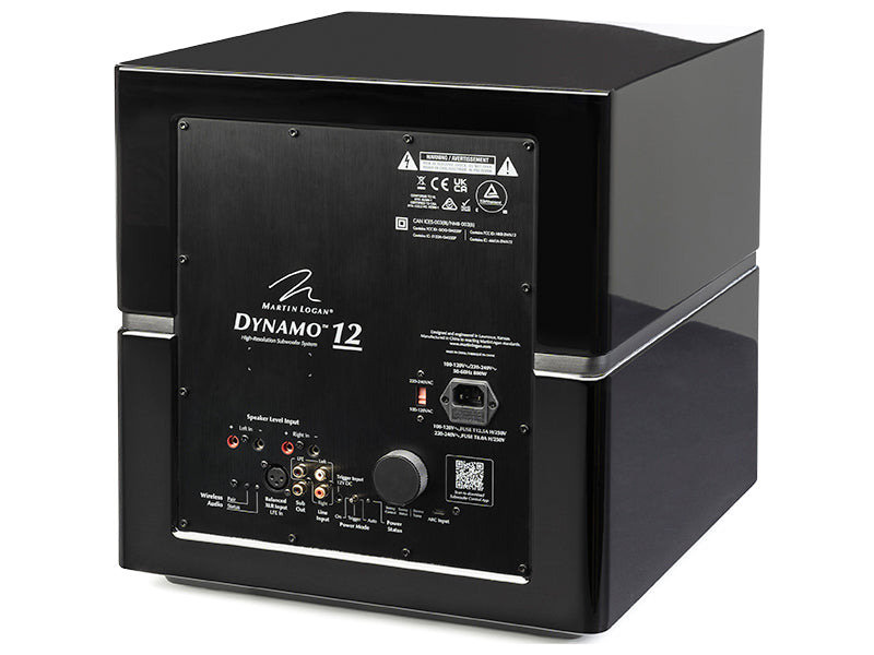 Martin Logan Dynamo 12 subwoofer attivo wireless 300mm 1600W