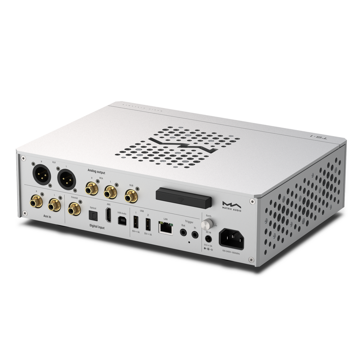 Matrix Audio TS-1 Streamer di rete, DAC e Amplificatore per Cuffie