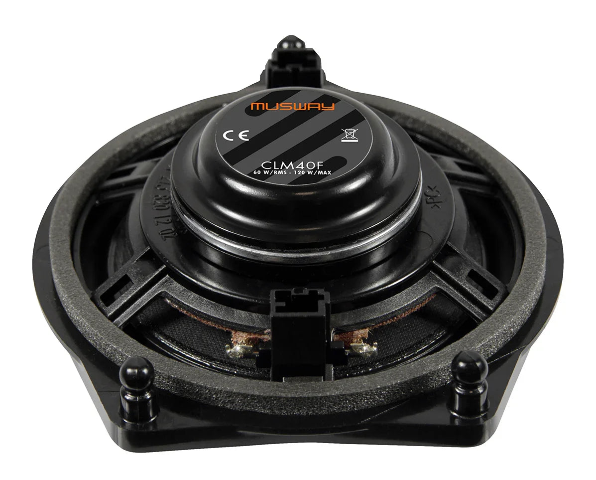 Musway CLM40F altoparlante centrale da 100mm 4 + 4 Ohm 120W per Mercedes classe C/GLC/E