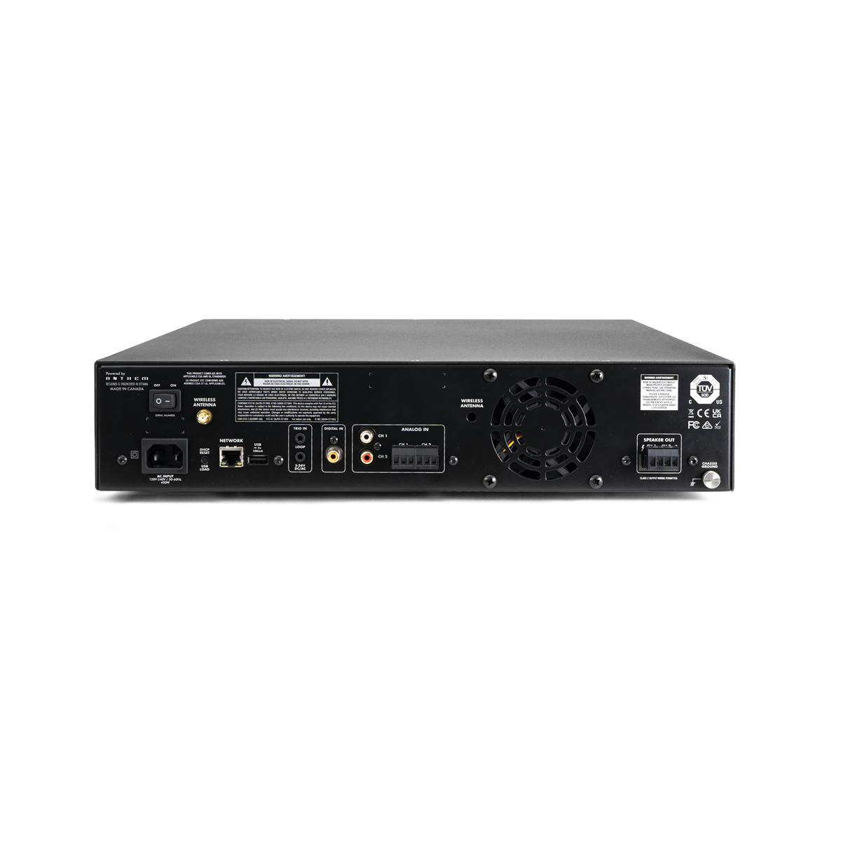 Paradigm SVX-1202 amplificatore professionale 1200W in Classe D con streaming e ARC