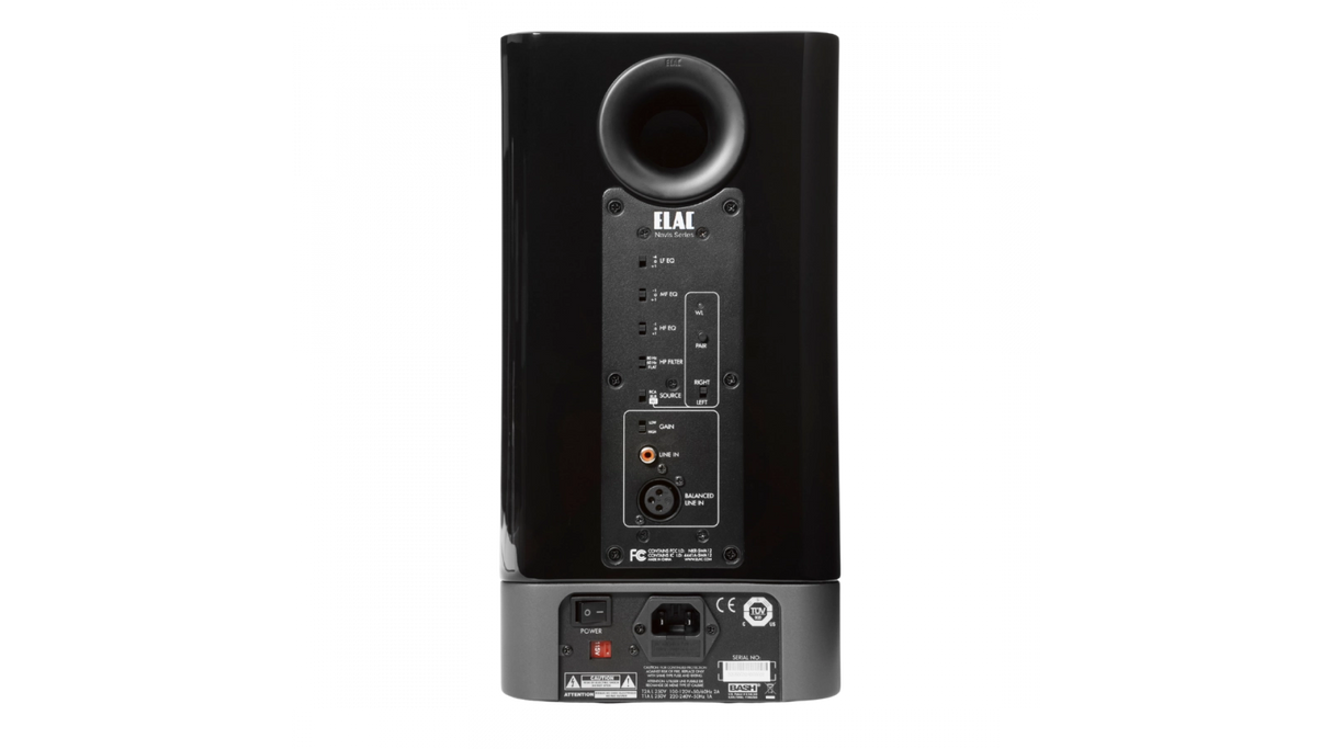 ELAC Navis ARB51 coppia diffusori amplificati da scaffale 3 vie 5,25” 300W