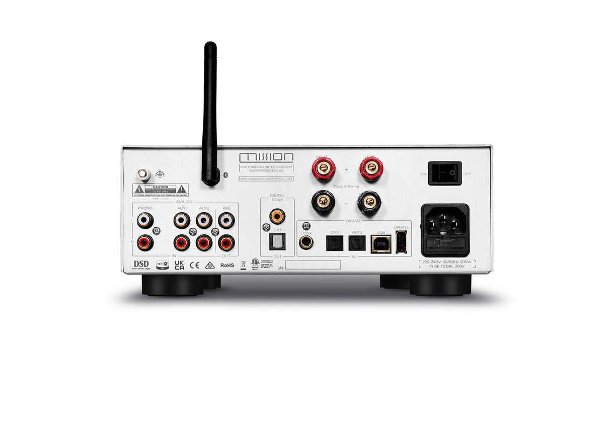 Mission 778X amplificatore integrato compatto 2x65W 4 ohm in classe AB