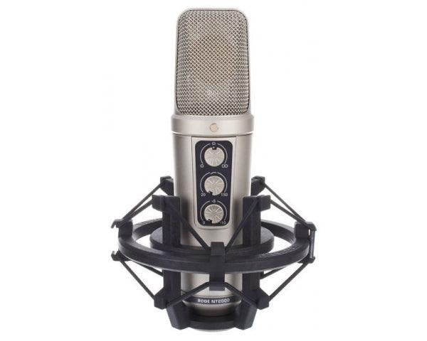 RODE NT2000 MICROFONO A CONDENSATORE DIAFRAMMA LARGO MULTI POLARE - TechSoundSystem.com