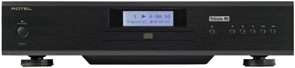 ROTEL CD-11 TRIBUTE NERO Lettore CD HIFI con meccanica alta precisione tributo Ken Ishiwata - TechSoundSystem.com