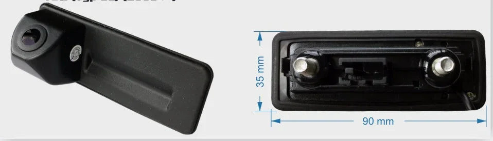 Hardstone HS-RT-AU12H7 Retrocamera custom per AUDI/SKODA, 720P, AHD