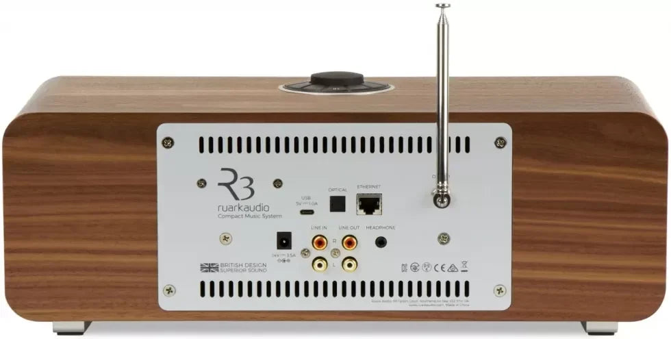 Ruark R3S Sistema audio da camera con cd, fm, dab+, aptx bluetooth