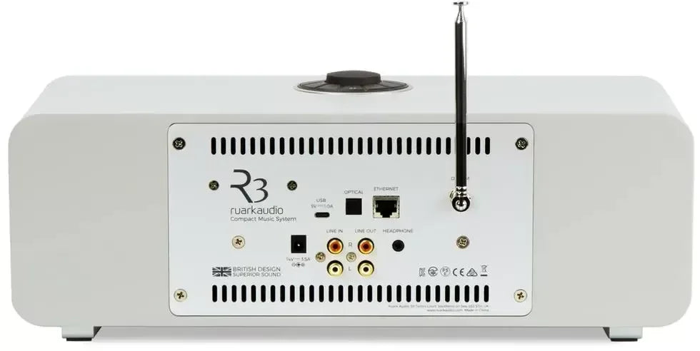 Ruark R3S Sistema audio da camera con cd, fm, dab+, aptx bluetooth