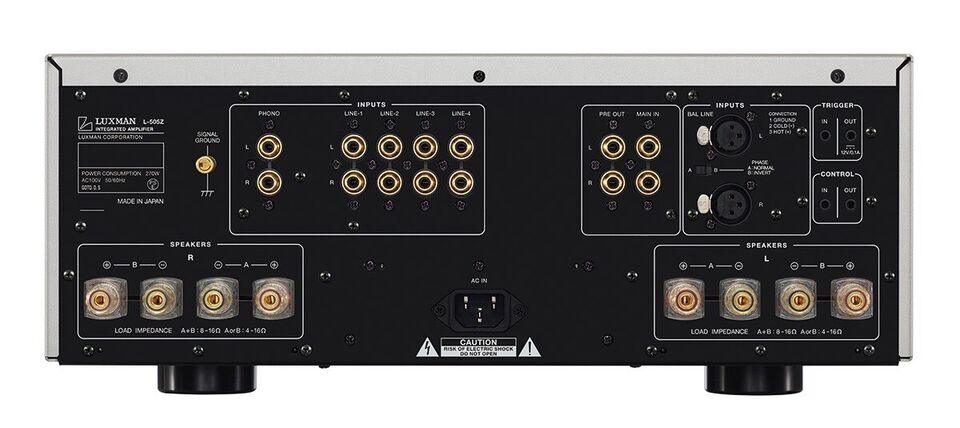 Luxman L-505Z Amplificatore integrato 100W CIRCUITO LIFES 1.0 e controllo volume LECUA - TechSoundSystem.com