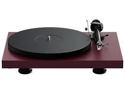 Pro-Ject Debut EVO 2 RED WINE SATINATO Giradischi compreso di braccio e testina Pick IT MM Evo - TechSoundSystem.com