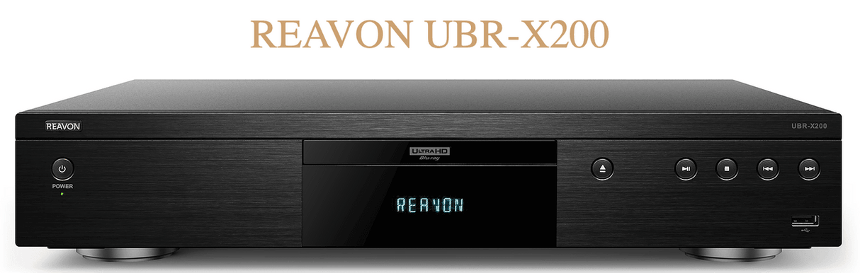 REAVON UBR-X200 Lettore Blu-Ray universale ULTRA HD 4K Disc 4K e SACD con HDR10 - TechSoundSystem.com