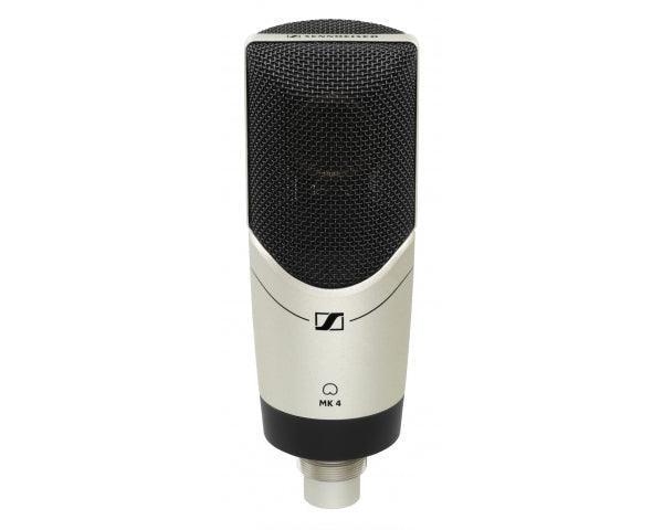 SENNHEISER MK4 MICROFONO CARDIOIDE A CONDENSATORE DIAFRAMMA LARGO PER VOCE E STRUMENTI - TechSoundSystem.com