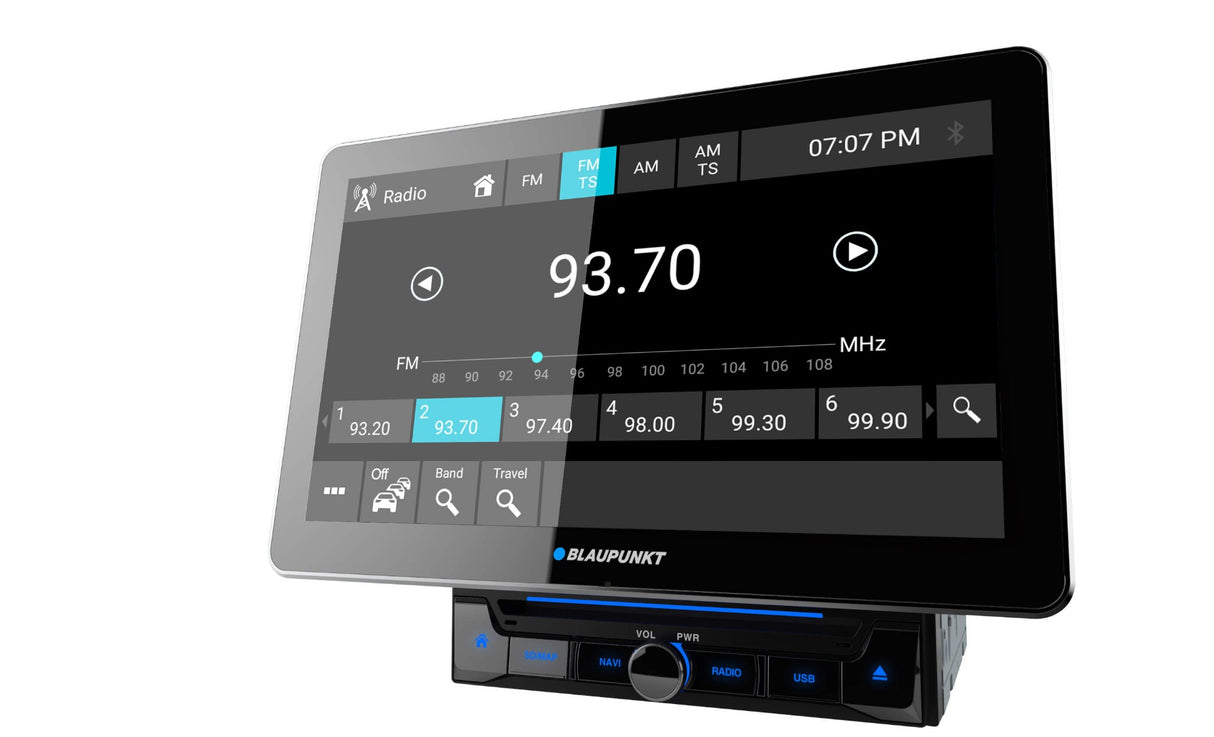Blaupunkt ROME 990 DAB autoradio 1 DIN da 10.1" ANDROID SYSTEM con Doppio tuner DAB+ - TechSoundSystem.com