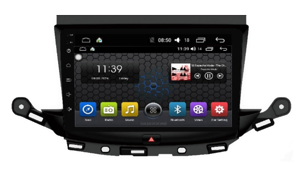 Hardstone HS OPE07-ELC4 autoradio per OPEL ASTRA "K" dal 2015 ANDROID 10.0 - TechSoundSystem.com