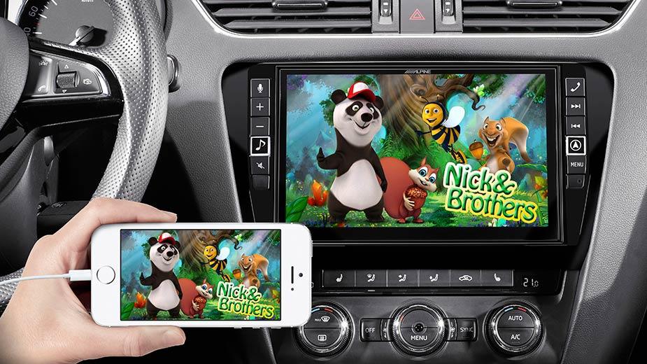 Alpine X903D-OC3 autoradio per Skoda Octavia 3 con GPS, Apple CarPlay e Android Auto - TechSoundSystem.com