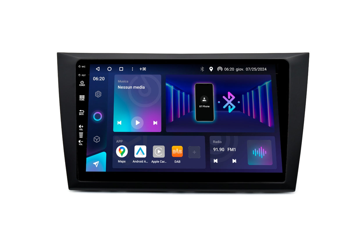 Phonocar SM325 Autoradio Custom fit ANDROID 13 per GOLF VI 2008-2012 QLED 9" - TechSoundSystem.com