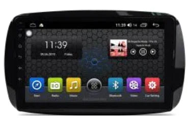HARDSTONE HS SMA04-ELC4 autoradio per SMART FORTWO-FORFOUR (453) 2015-2023 (VERSIONE CON NAVIGATORE GPS)